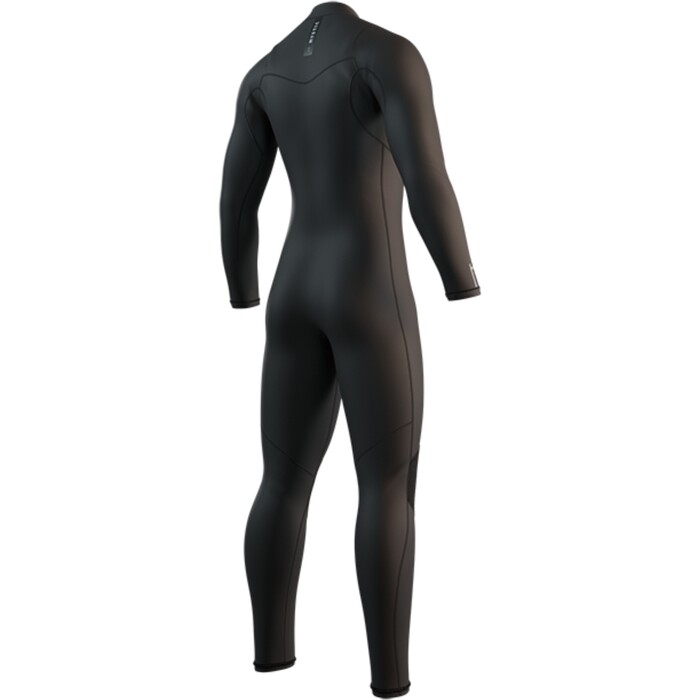 2025 Mystic Mens Brand 3/2mm Chest Zip Wetsuit 35000.250030 - Black